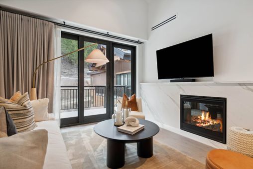 Fireplace in Living Room