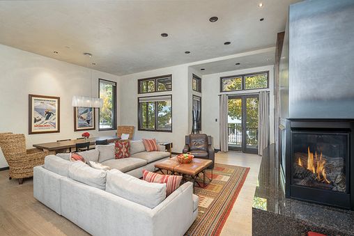 Fireplace in Living Room