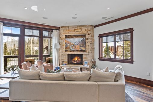 Fireplace in Living Room