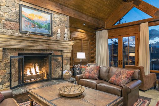 Fireplace in Living Room