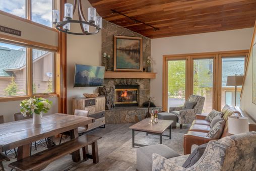 Fireplace in Living Room