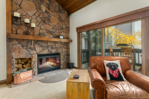 Fireplace in Living Room