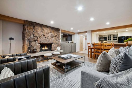 Fireplace in Living Room