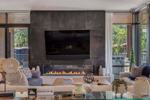 Fireplace in Living Room