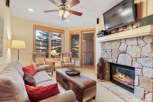 Fireplace in Living Room
