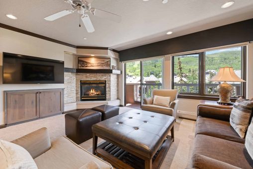 Fireplace in Living Room