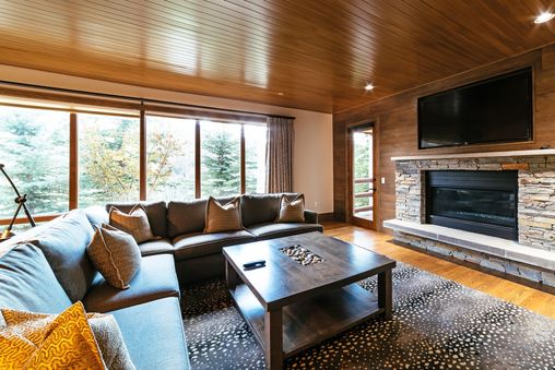 Fireplace in Living Room
