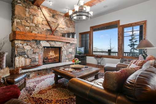 Fireplace in Living Room