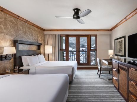 Mountain View room with Two Double Beds
