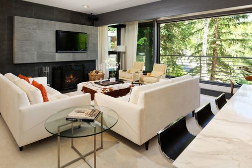 Fireplace in Living Room