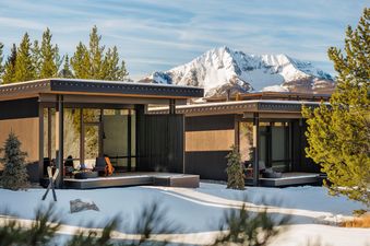 Studio Cabin 402 exterior at One&Only Moonlight Basin
