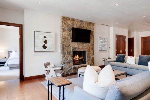 Fireplace in Living Room