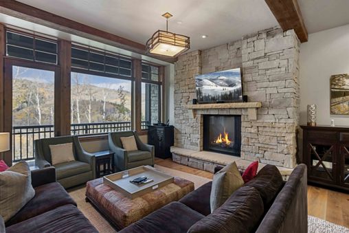 Fireplace in Living Room