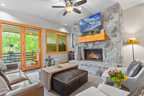 Fireplace in Living Room