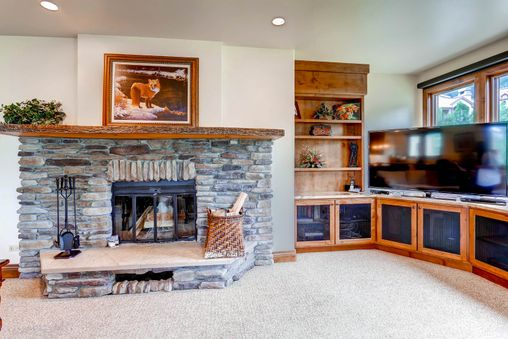 Fireplace in Living Room