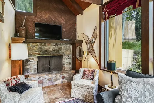Fireplace in Living Room