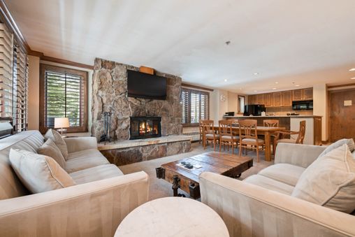 Fireplace in Living Room