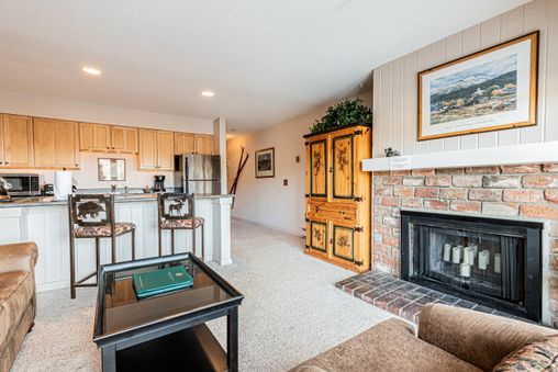 Fireplace in Living Room