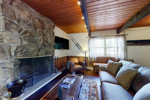 Wood-Burning Fireplace