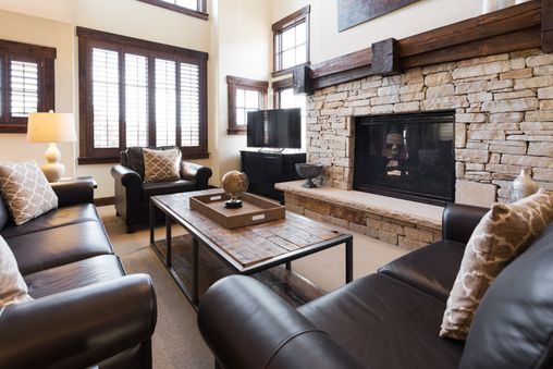 Fireplace in Living Room