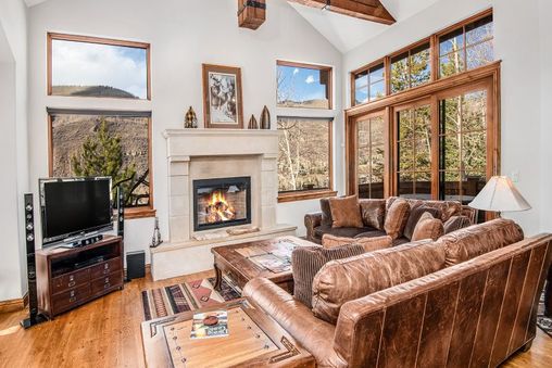 Fireplace in Living Room