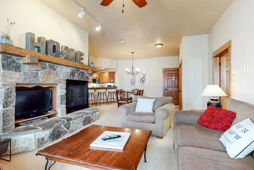 Fireplace in Living Room