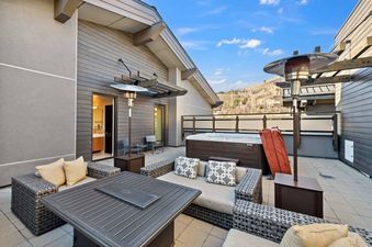 The Lion W605 offers a private balcony with a hot tub and stunning views.