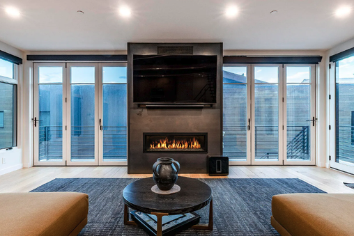 Fireplace in Living Room