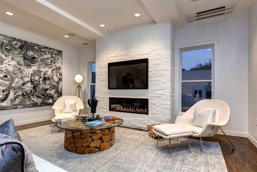 Fireplace in Living Room
