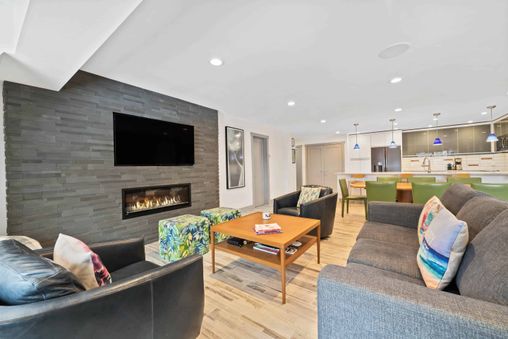 Fireplace in Living Room