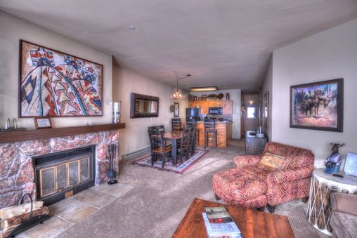 Fireplace in Living Room