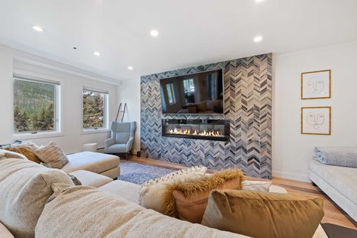 Fireplace in Living Room