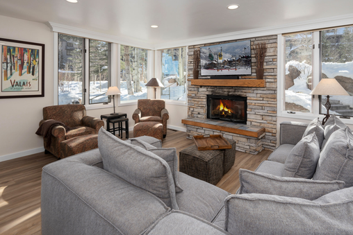 Fireplace in Living Room