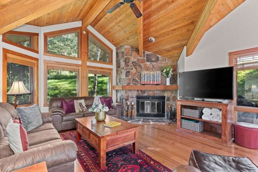 Fireplace in Living Room
