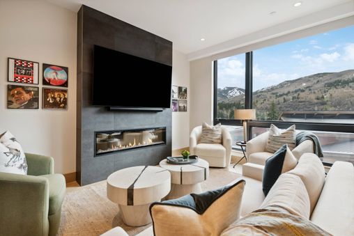 Fireplace in Living Room