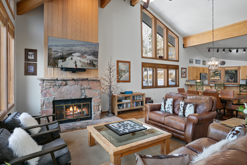 Fireplace in Living Room