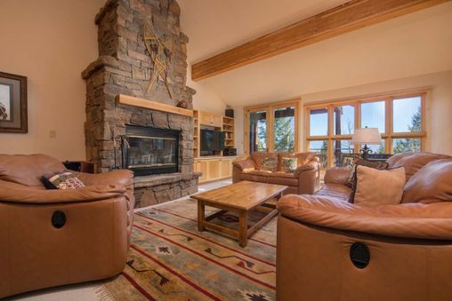 Stone Fireplace