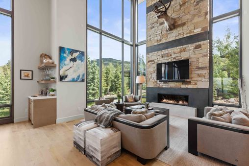 Fireplace in Living Room