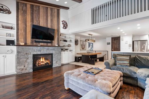 Fireplace in Living Room