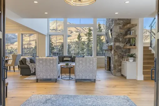 Fireplace in Living Room