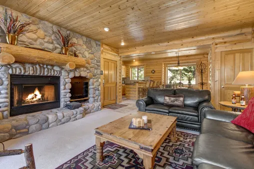 Fireplace in Living Room