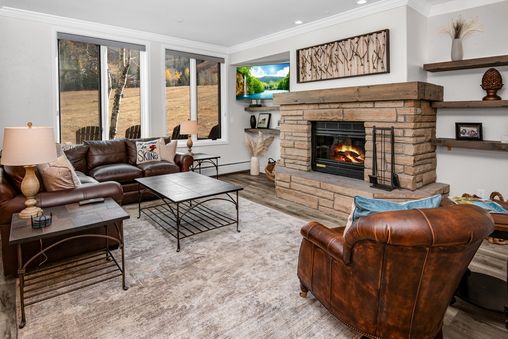 Fireplace in Living Room
