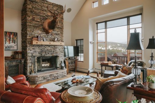 Fireplace in Living Room