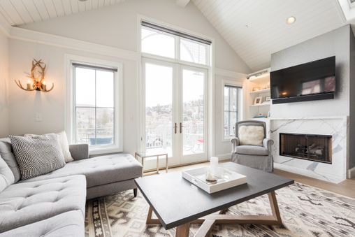 Fireplace in Living Room