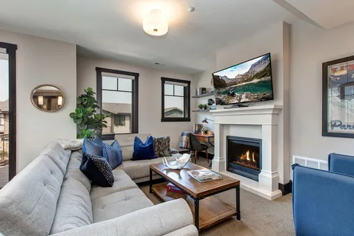 Fireplace in Great Room