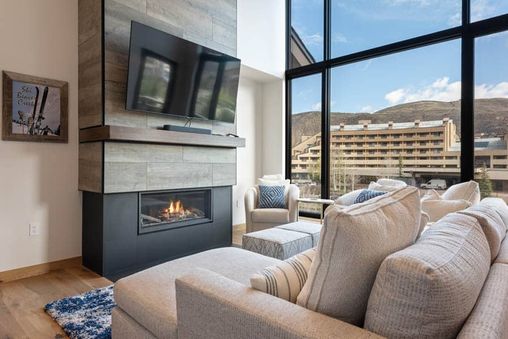 Fireplace in Living Room