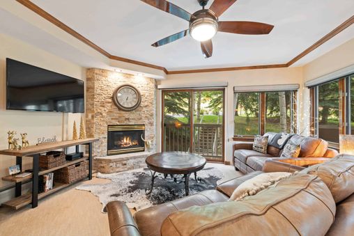 Fireplace in Living Room