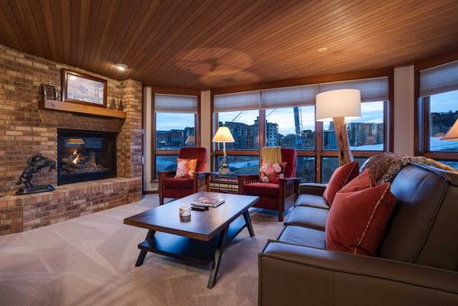 Fireplace in Living Room