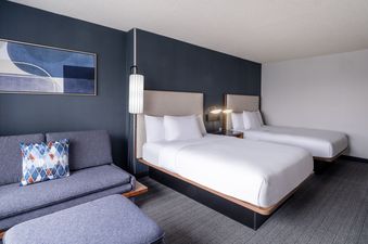 Courtyard Salt Lake City Airport 2 Double Larger Guest Room