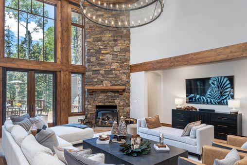 Fireplace in Living Room